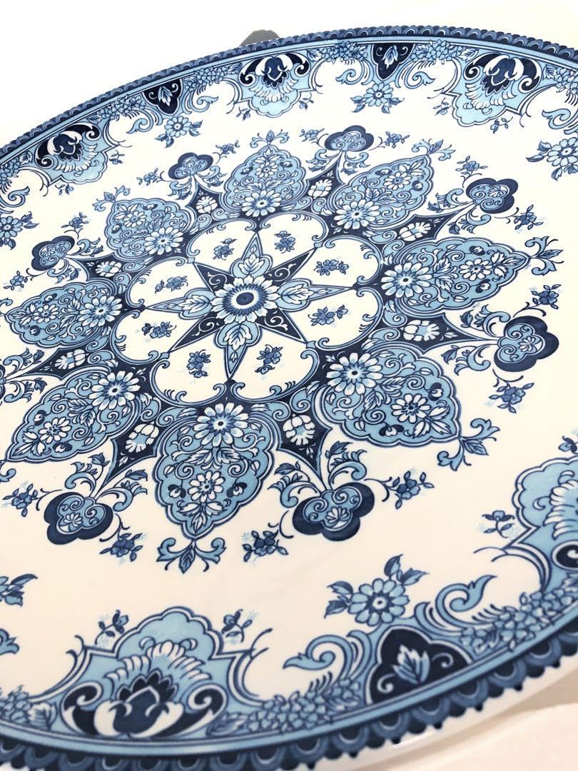 Amazon.co.jp: NT JAPAN NORITAKE オールドノリタケ 大皿 46cm